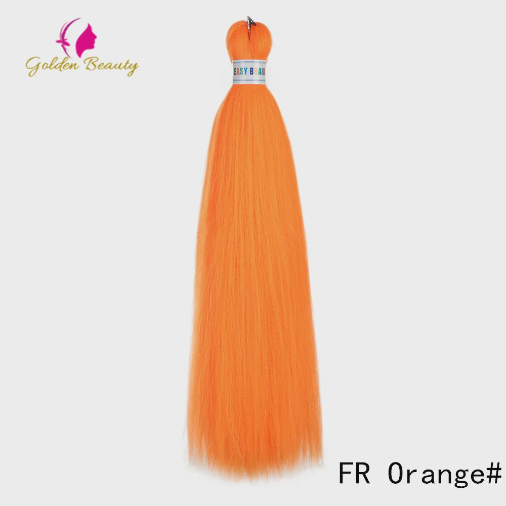 26 Inch Ombre Kleuren Vlechtsel Haar Synthetisch Pre-stretched Jumbo Braids Haar voor Cosplay & Pruiken