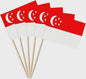 100 Stuks Ierse Vlag Prikkers - Mini Vlaggetjes voor Cupcakes, Hapjes en Cocktails