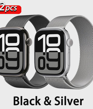 Milanese Loop Band voor Apple Watch - Premium Roestvrij Staal - Diverse Maten & Series