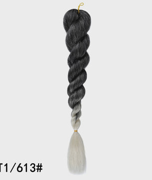 Ombre Jumbo Synthetisch Vlecht Haar - 2-Tone Kleuren voor DIY Kapsels