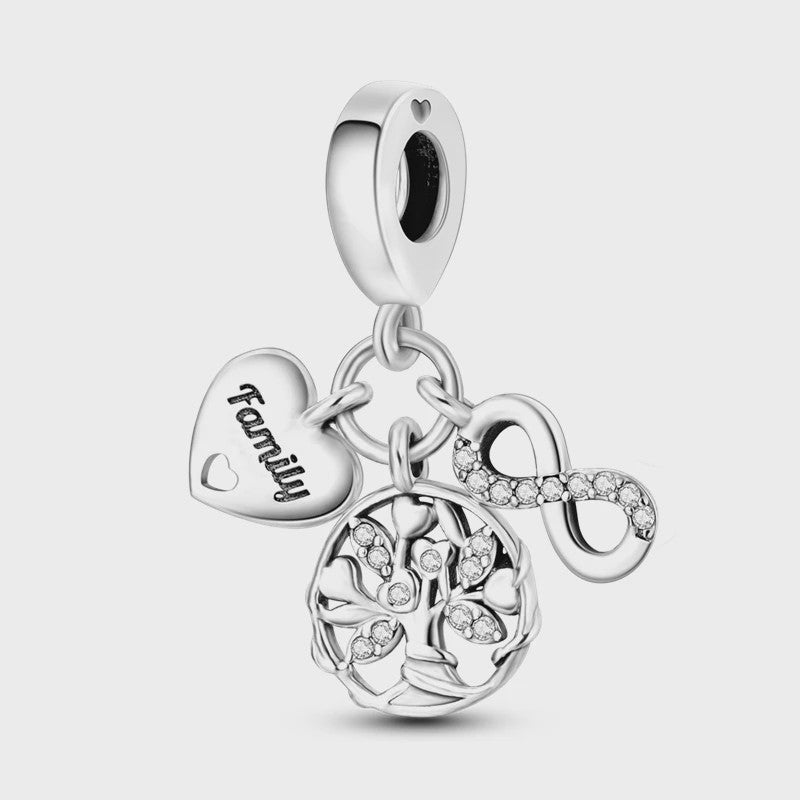 925 Zilveren Bedel - Mode Hanger voor Dames Armbanden
