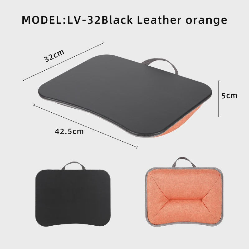 Multifunctioneel Laptop Bureau met Kussen en Schuimdeeltjes - Comfortabel Werken