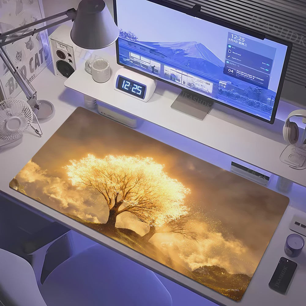 Grote Gaming Muismat XL - Lotrs Film Thema Deskmat voor PC & Bureau