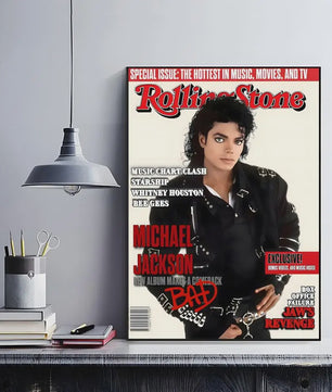 Iconische Michael Jackson Poster - Retro Muziek Kunst Decoratie