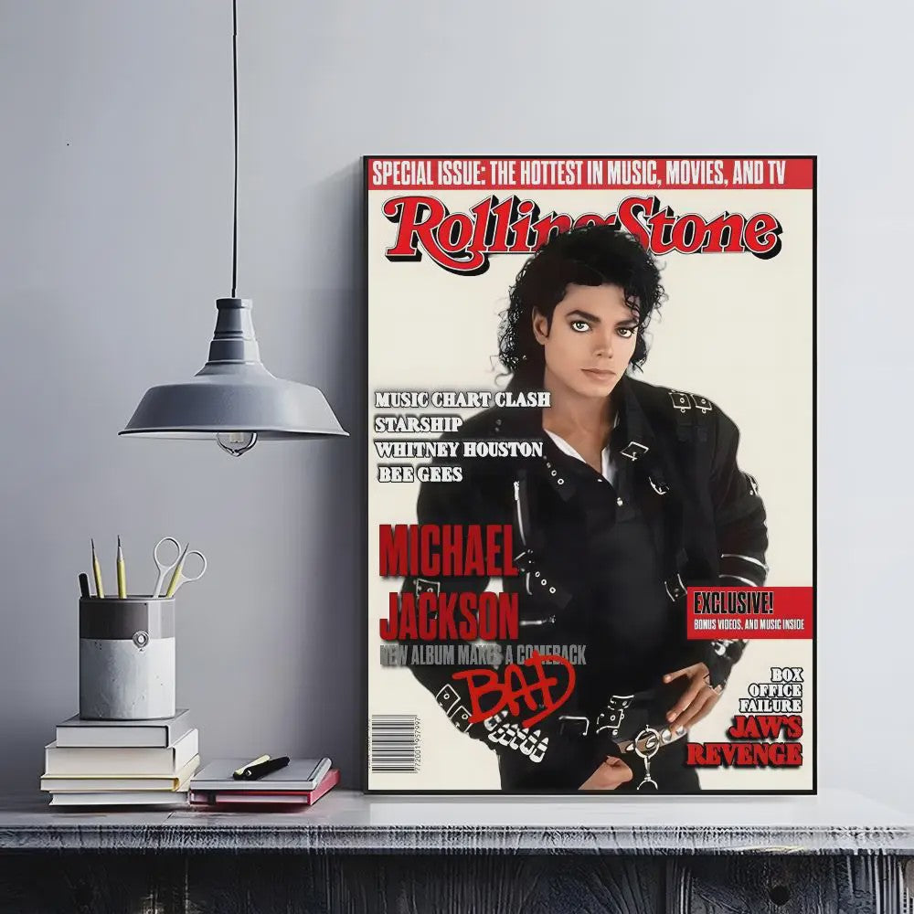 Iconische Michael Jackson Poster - Retro Muziek Kunst Decoratie