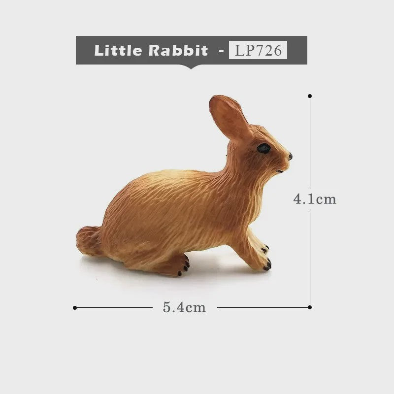 Miniatuur Dieren Beeldjes - Bosdieren, Vogels & Meer voor Tuin & Huisdecoratie