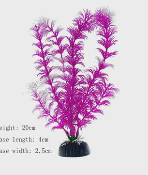 Kunstplanten Aquarium Set - Levendige Decoratie voor Vissenkom en Waterplanten