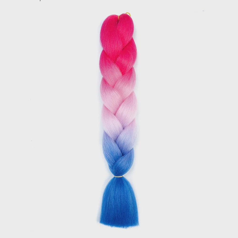 24 Inch Jumbo Braiding Hair Synthetisch Haar Ombre Crochet Braid Extensions voor Dames