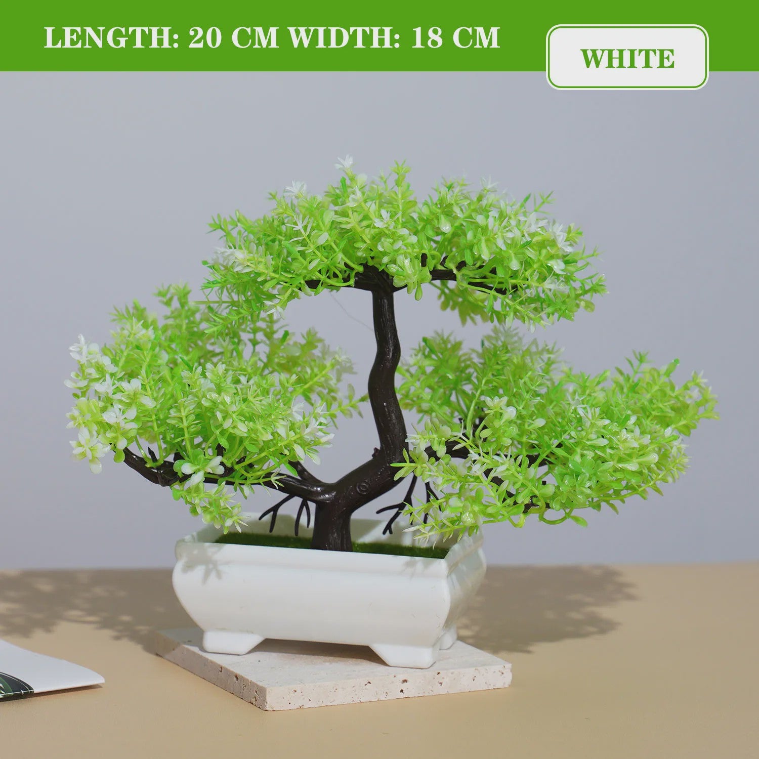Kunst Bonsai Boom Potted Plant - Decoratieve Kunstplant voor Huis & Kantoor