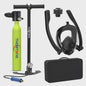 Draagbare Mini Duiktank met Full Face Snorkelmasker - 0.5L