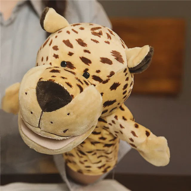 Zachte Pluche Handpoppen - Educatief Speelgoed voor Baby's en Kinderen (Diverse Dieren)