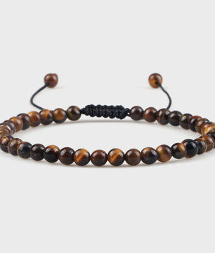 Natuurlijke 4mm Kralen Armbanden - Agate & Onyx - Yoga, Gebed & Stijlvol