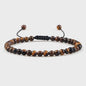 Natuurlijke 4mm Kralen Armbanden - Agate & Onyx - Yoga, Gebed & Stijlvol