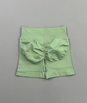 HISTELLO Seamless Biker Shorts Dames - Low Waist Scrunch Butt voor Fitness & Yoga