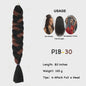 Jumbo Braiding Hair Extensions - 82 inch Synthetisch Vlecht Haar voor Box Braids & Twist