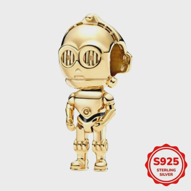 925 Sterling Zilver Star Wars Bedel Armband - Unieke Charms voor Fans