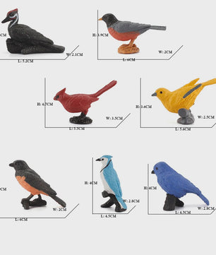 Plastic Dieren Speelgoed Collectie: Zee, Land & Insecten Miniatuur Set voor Kinderen