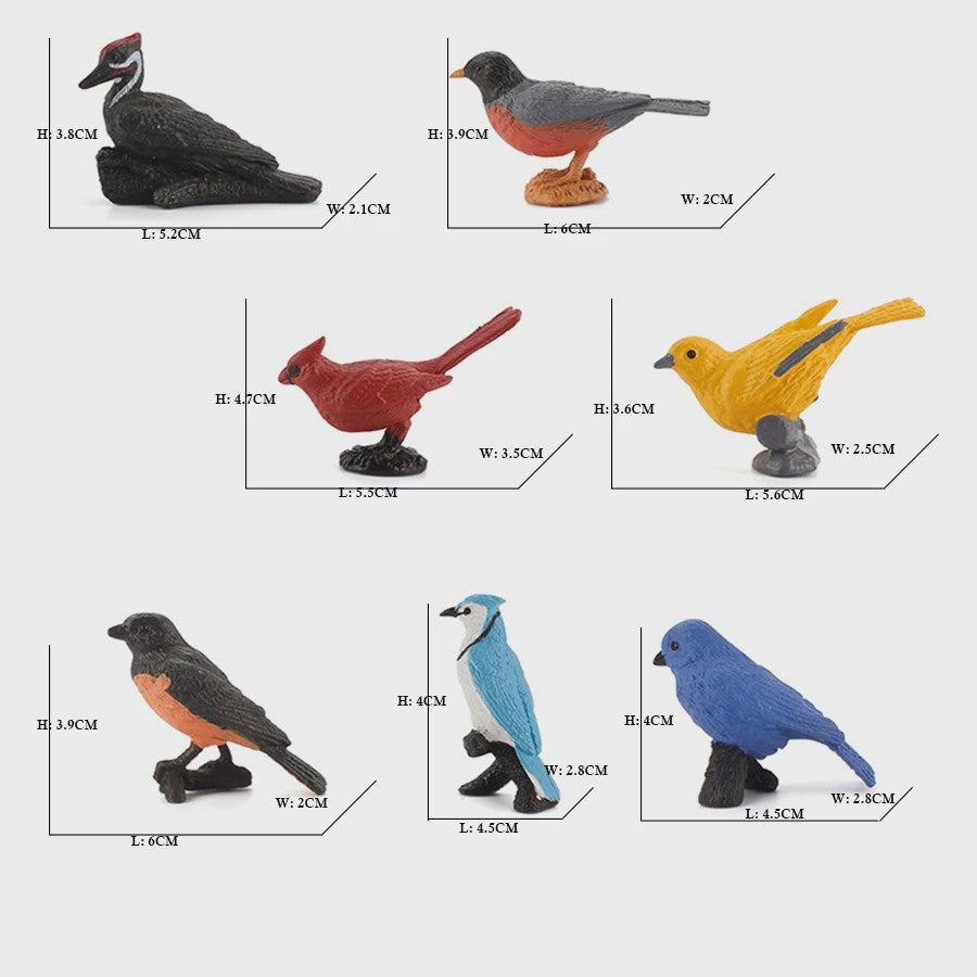 Plastic Dieren Speelgoed Collectie: Zee, Land & Insecten Miniatuur Set voor Kinderen