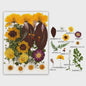 30 Stuks Gedroogde Persbloemen - Natuurlijke Bloemen & Bladeren voor Resin Art, Knutselen en Decoratie