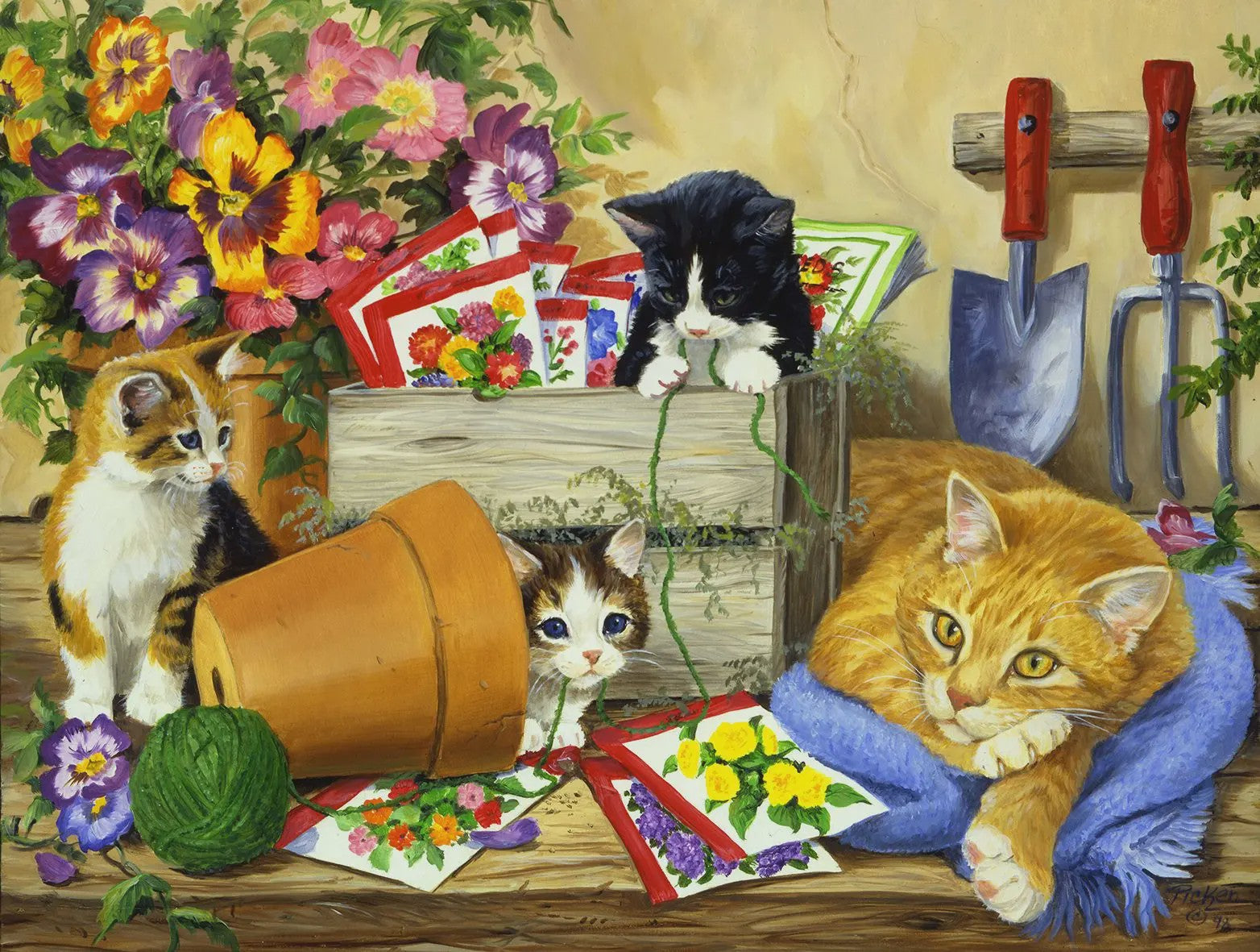 500 Stukjes Puzzel: Prachtige Landschap & Olieverf Kunst - Ontspanning voor Volwassenen & Familie
