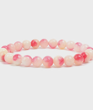 Natuurstenen Kralen Armband - Amethist, Aquamarijn, Jade & meer