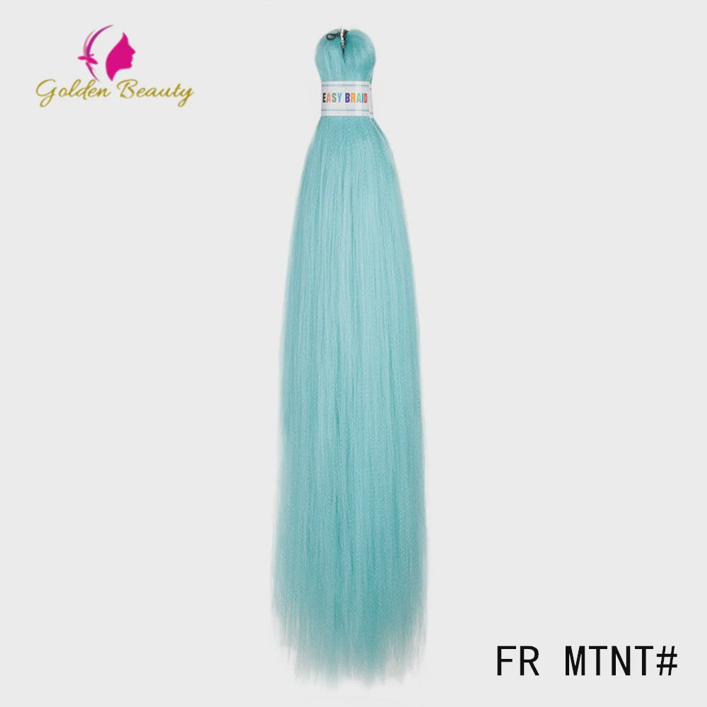 26 Inch Ombre Kleuren Vlechtsel Haar Synthetisch Pre-stretched Jumbo Braids Haar voor Cosplay & Pruiken