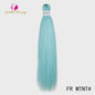 26 Inch Ombre Kleuren Vlechtsel Haar Synthetisch Pre-stretched Jumbo Braids Haar voor Cosplay & Pruiken
