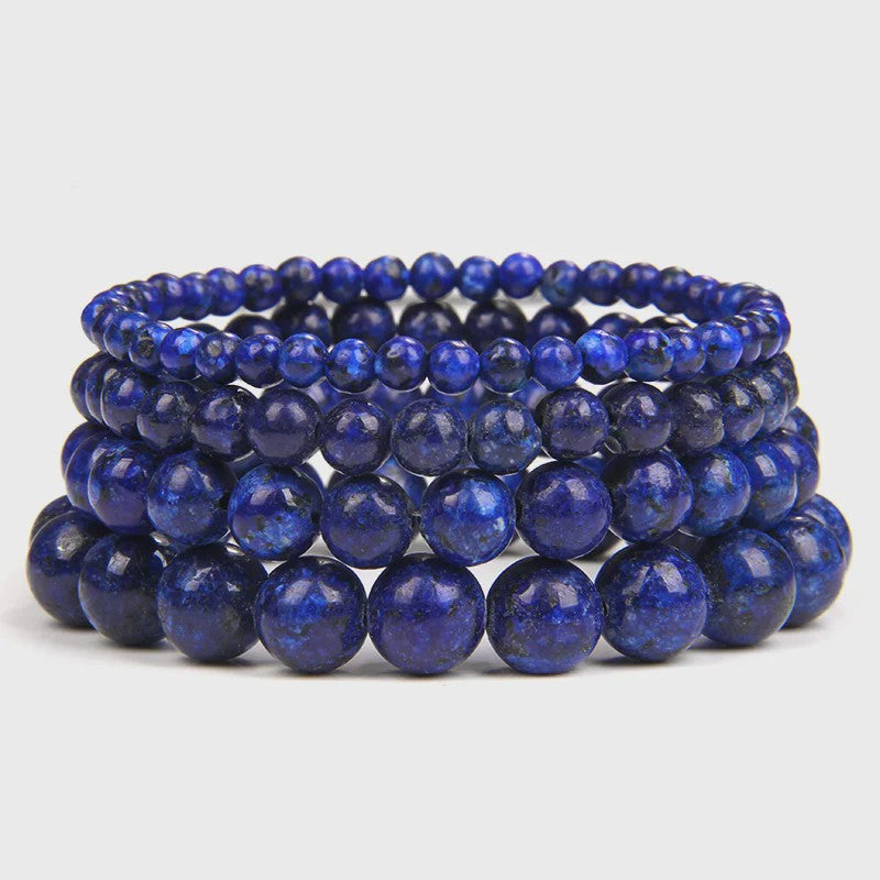 Handgemaakte Natuursteen Armbanden - Onyx & Agate Kralen - Yoga & Reiki Energie - Unisex 19cm