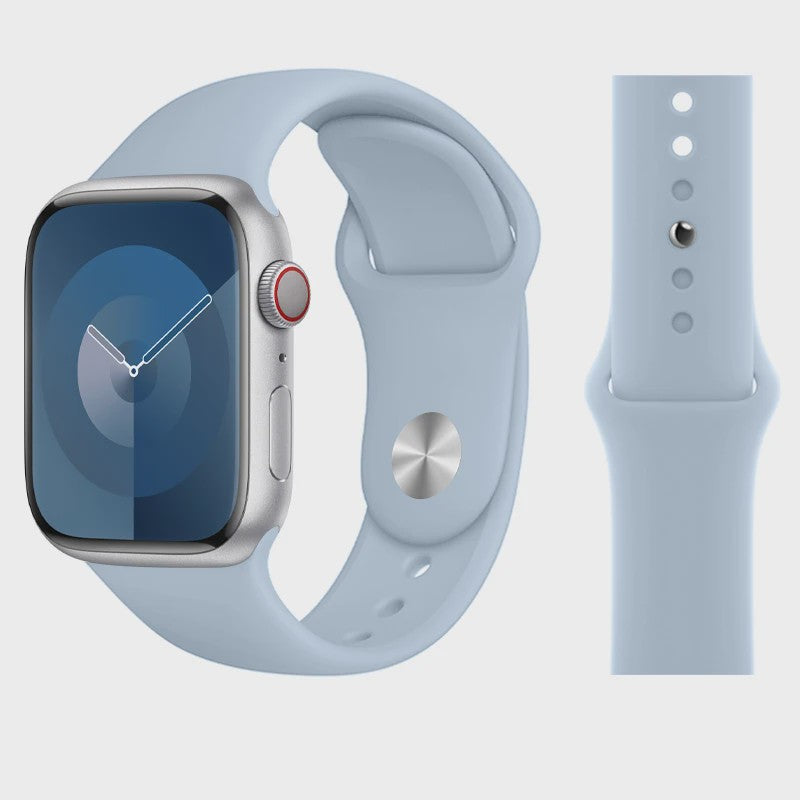 Sport Siliconen Bandje voor Apple Watch 38-49mm - Serie 1 t/m 11, SE, Ultra