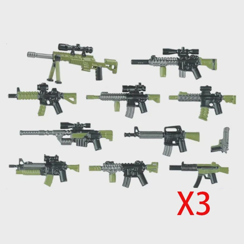 Bouwstenen Militaire Special Forces Commando Figuren met Wapens