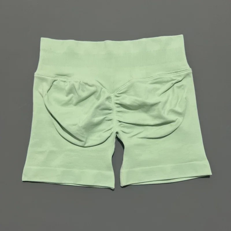 Dames High Waist Push-up Sportshorts - Perfect voor Fitness, Yoga & Workout