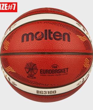 Molten BG3100 Basketbal: Officiële Maat 7, 6, 5 | PU Leer | Indoor & Outdoor Gebruik