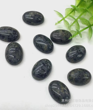10x Kristal Cabochons Ovaal 13x18mm - Natuurlijke Helende Stenen voor Sieraden Maken