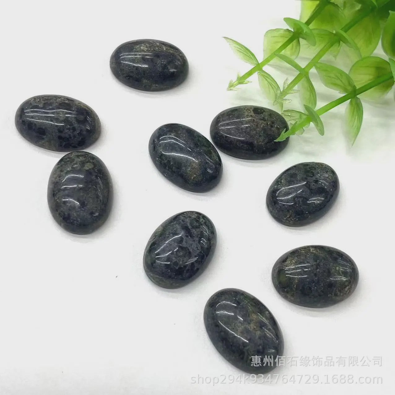 10x Kristal Cabochons Ovaal 13x18mm - Natuurlijke Helende Stenen voor Sieraden Maken