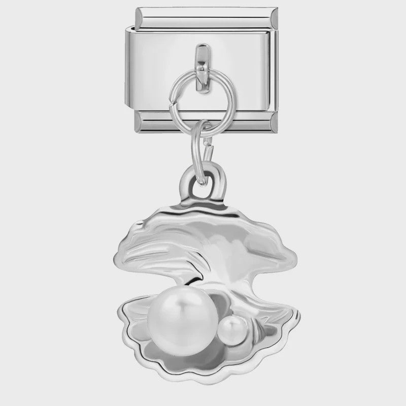 Zee Dieren Charms voor Italiaanse Bedelarmbanden - Sterrenvis, Kwal, Schelp & Walvis - DIY Sieraden Maken