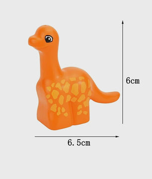 Grote Bouwstenen Dierenpark & Boerderij Figuren - Compatibel met Duplo