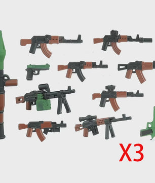 Bouwstenen Militaire Special Forces Commando Figuren met Wapens