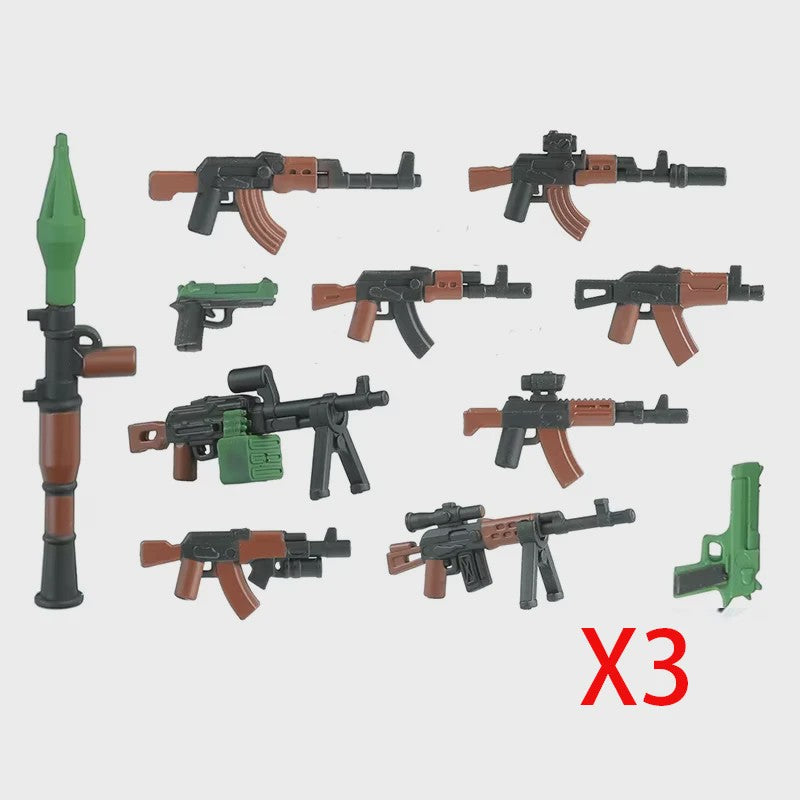 Bouwstenen Militaire Special Forces Commando Figuren met Wapens