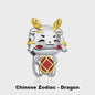 925 Sterling Zilveren Bedel Lucky Cat - Chinees Nieuwjaar & Japanse Stijl Hanger voor Dames Armbanden & Kettingen