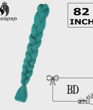 Alororo Jumbo Braids Haarverlenging - 82 Inch Synthetisch Hittebestendig Vlecht Haar