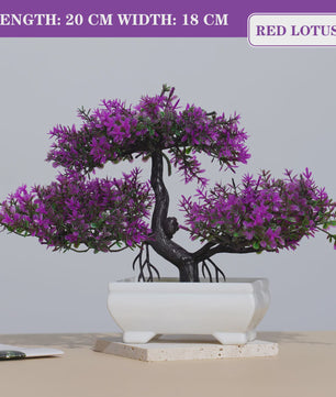Kunst Bonsai Boom Potted Plant - Decoratieve Kunstplant voor Huis & Kantoor