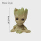 Groot Plantenpot & Decoratief Figuur - Leuke Woondecoratie