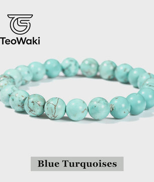 Natuurstenen Armbanden (4-10mm) - Amethist, Tijgeroog & meer - Unisex Reiki Healing