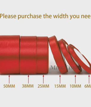 Satijnen Lint 22 Meter - Diverse Breedtes (6mm t/m 50mm) voor Decoratie & Knutselen
