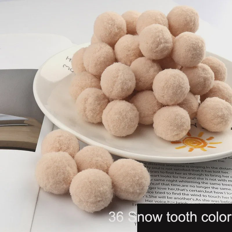 Mix van Zachte Pompoms (8-30mm) voor Knutselen, Decoratie & Speelgoed