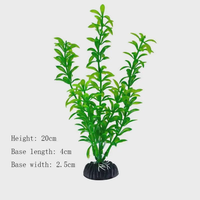 Kunstplanten Aquarium Set - Levendige Decoratie voor Vissenkom en Waterplanten