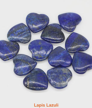 Natuurlijke Hartvormige Kristalstenen (20mm) - Amethist, Edelsteen voor DIY & Decoratie