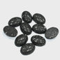 10x Kristal Cabochons Ovaal 13x18mm - Natuurlijke Helende Stenen voor Sieraden Maken