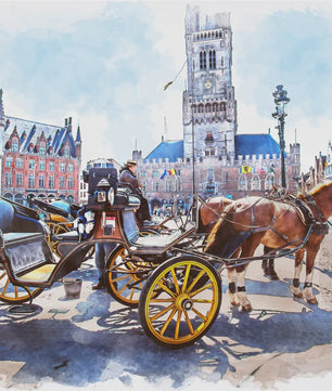 500 Stukjes Puzzel: Prachtige Landschap & Olieverf Kunst - Ontspanning voor Volwassenen & Familie