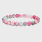 Natuurstenen Kralen Armband - Amethist, Aquamarijn, Jade & meer